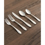 Swirl Sand 89-Piece Flatware Set, Service for 12