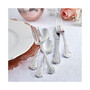 Riverridge Bouquet 46 Piece Monogrammed Flatware Set - Z, Service for 8