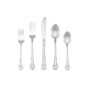 Riverridge Bouquet 46 Piece Monogrammed Flatware Set - Z, Service for 8