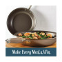 Advanced Home Hard-Anodized Nonstick Skillet Set, 2 Piece