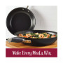 Advanced Home Hard-Anodized Nonstick Skillet Set, 2 Piece