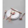 Keene Hammered Satin 20-Piece Flatware Set, Service for 4