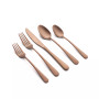 Keene Hammered Satin 20-Piece Flatware Set, Service for 4