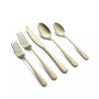 Keene Hammered Satin 20-Piece Flatware Set, Service for 4