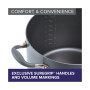 Advanced Home Hard-Anodized Nonstick 10-Qt. Wide Stockpot