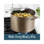 Advanced Home Hard-Anodized Nonstick 10-Qt. Wide Stockpot