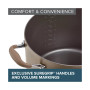 Advanced Home Hard-Anodized Nonstick 10-Qt. Wide Stockpot