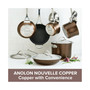 Nouvelle Copper Luxe Sable Hard-Anodized Non-Stick Cookware Set, 11 Piece