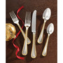 Vintage Jewel Gold 5-Piece Place Setting