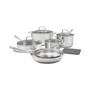 Stainless Steel 11-Pc. Cookware Set, Created for Macy's