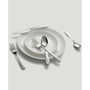 Deco Circles Sand 20-Piece Flatware Set, Service for 4