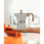 Milano Stovetop Espresso Maker Moka Pot 3 Espresso Cup Size 5 oz