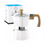 Milano Stovetop Espresso Maker Moka Pot 3 Espresso Cup Size 5 oz