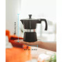 Milano Stovetop Espresso Maker Moka Pot 3 Espresso Cup Size 5 oz