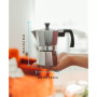 Milano Stovetop Espresso Maker Moka Pot 3 Espresso Cup Size 5 oz