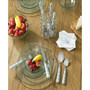 Bistro Bright Floral Stainless Steel 16 Piece Flatware Set, Service for 4