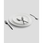 Gaze Black Satin Cocktail Forks Set, 4 Piece