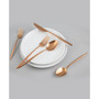 Gaze Copper Mirror 20-Piece Flatware Set, Service for 4