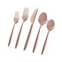 Gaze Copper Mirror 20-Piece Flatware Set, Service for 4