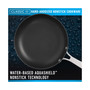 Classic Hard-Anodized Nonstick 8" and 10" Frying Pans Set