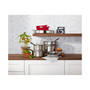 D5 Brushed Stainless Steel Cookware Set, 10 Piece Set