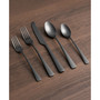 Cerys Black Satin 20-Piece Flatware Set, Service for 4