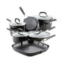 Hard Anodized 10 Piece Nonstick Cookware Pots and Pans Set