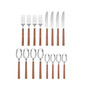 Henley Light Wood 16 Piece Set, Service for 4