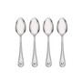 French Perle Dinner Spoons, Set of 4