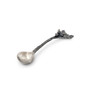 Small Solid Pewter Acorn Ladle, Sauce, Serving Spoon