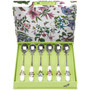 Botanic Garden Set of 6 Teaspoons