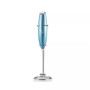 Handheld Milk Frother Stainless Steel Single Whisk with Stand