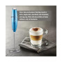 Handheld Milk Frother Stainless Steel Single Whisk with Stand