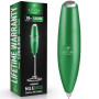 Handheld Milk Frother Stainless Steel Single Whisk with Stand