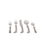 5-Piece Stainless Steel Flatware Setting "Avian" with Solid Pewter Handles