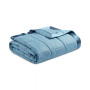 Cambria Oversized Down Alternative Blanket with Satin Trim, Twin