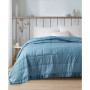 Cambria Oversized Down Alternative Blanket with Satin Trim, Twin
