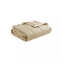 Cambria Oversized Down Alternative Blanket with Satin Trim, Twin