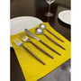 20 Piece Flatware Set, Service for 4 (Hammered Handle)