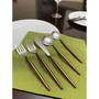 20 Piece Flatware Set, Service for 4 (Hammered Handle)