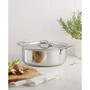 Stainless Steel 6 Qt. Covered Stockpot