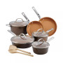 Home Collection 12Pc Aluminum Nonstick Cookware Set