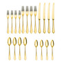 Dolce Vita Mirror Oro Flatware Set, 20 Piece