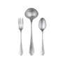 Serving Set Fork Spoon and Ladle Dolce Vita Flatware Set, Set of 3