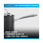 Classic Hard-Anodized Nonstick Cookware 14-Piece Pots and Pans Set with No-Boil-Over Inserts