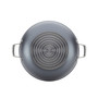 Accolade Forged Hard-Anodized Nonstick Wok with Lid, 13.5-Inch, Moonstone