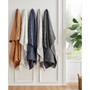 Home Washed Linen Quilted Reversible Throw, 50" x 60"