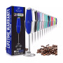 Stainless Steel Handheld Foam Maker with Case Stand Milk Frother