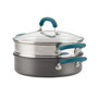 Create Delicious Hard Anodized Aluminum Nonstick 3-Qt. Steam Set