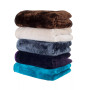 Home Solid Soft Heavy Thick Plush Mink Blanket